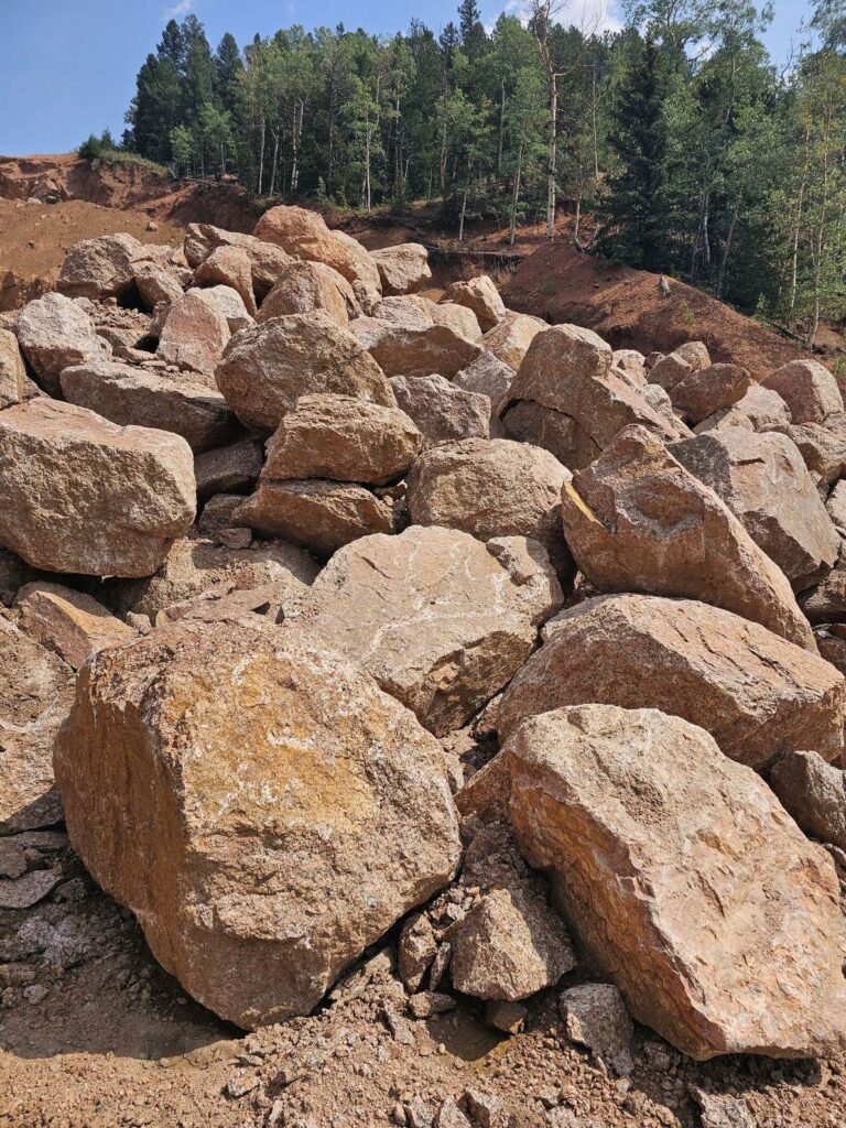 Larger Boulders: Please call for special pricing and hauling options