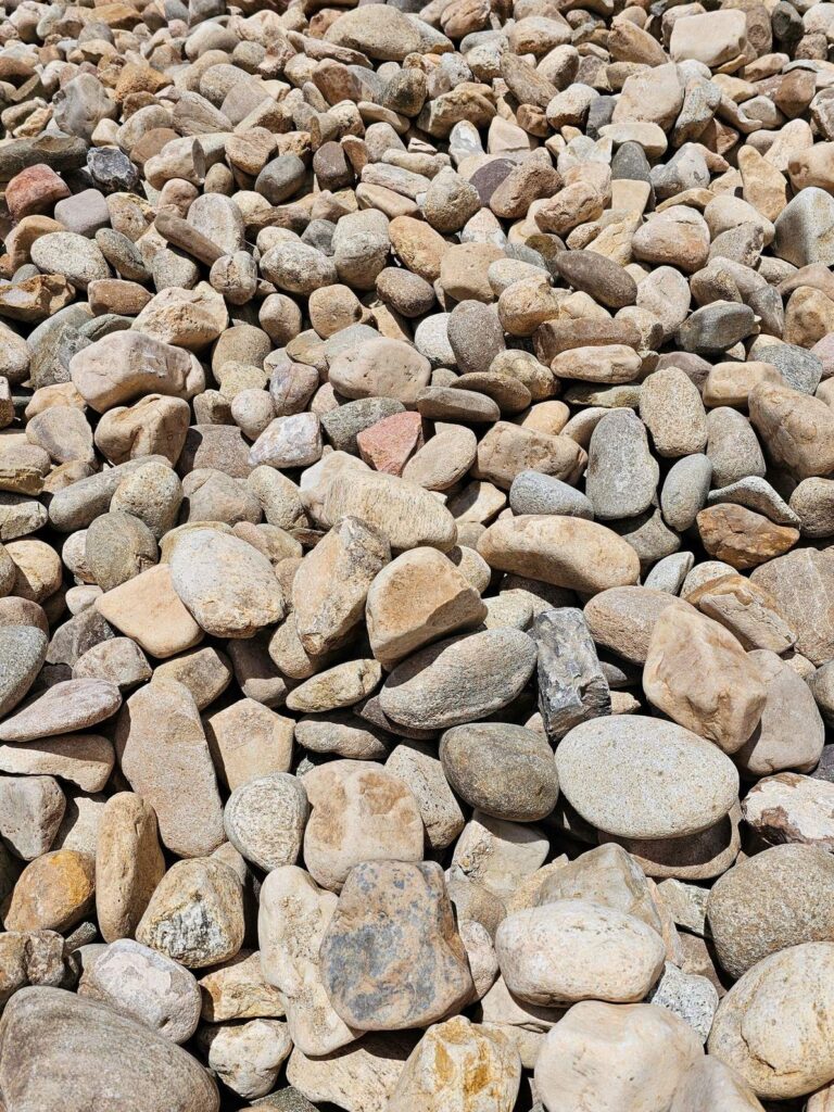 4 inch River Rock - $40/ton (Teller County) - $20/ton (Park County)